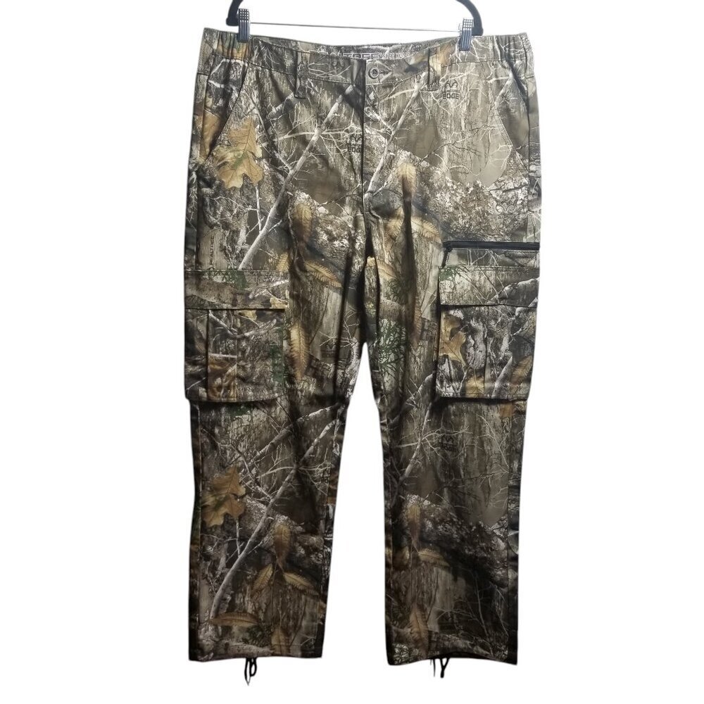 NWOT Realtree Edge Camo Cargo Mens Pants Sz XL (40-42)